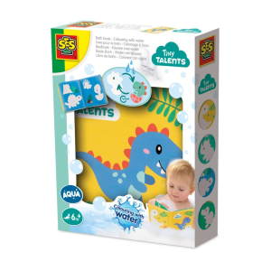 Bath book - Colouring with water dinos