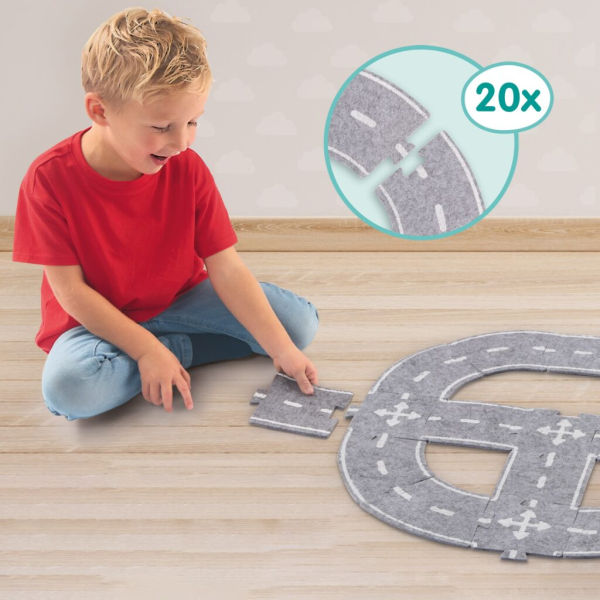 Felt road circuit 20pcs - Image 4