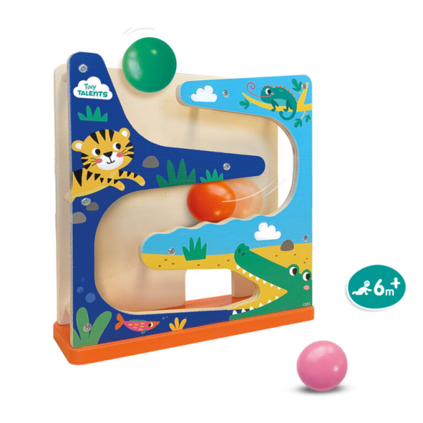 Wooden ball track crocodile - Image 5