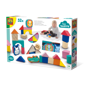 Wooden building blocks