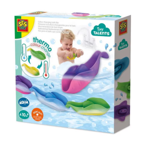 Colour changing bath fish