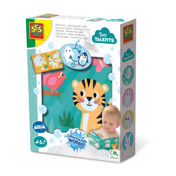 Bath book - Colouring with water
