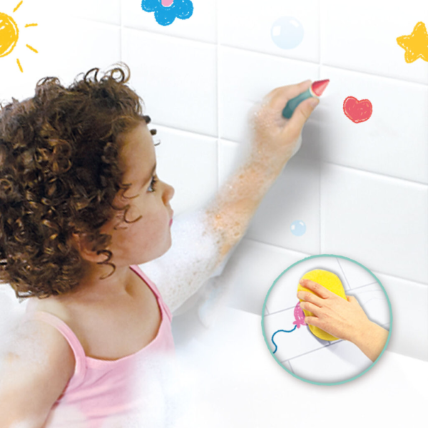 Bath crayons - 8 colours - Image 4