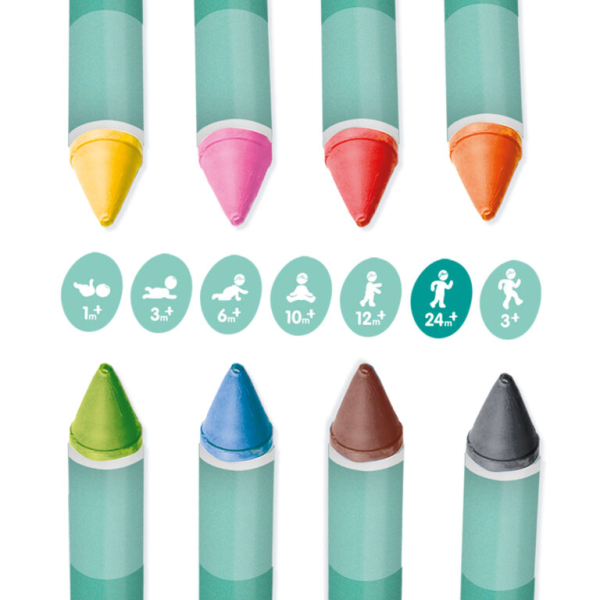 Bath crayons - 8 colours - Image 6