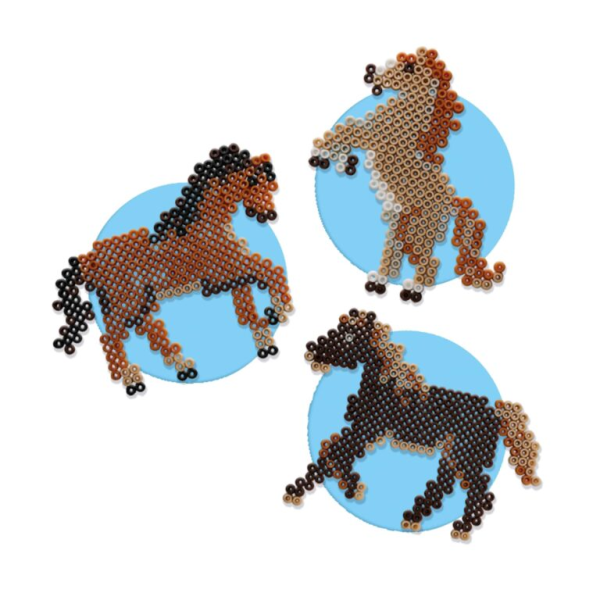 Iron on beads - Wild horses - Image 6