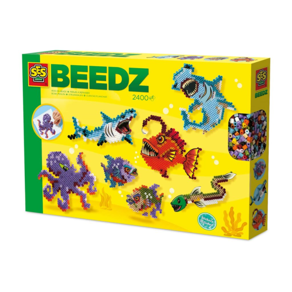 Iron on beads - Scary sea creatures