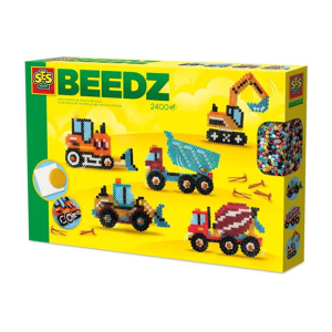 Iron on beads - Constructions trucks