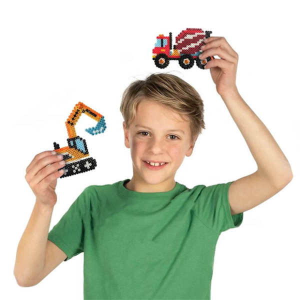 Iron on beads - Constructions trucks - Image 3