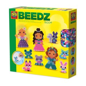 Iron on beads - Princesses and animal friends