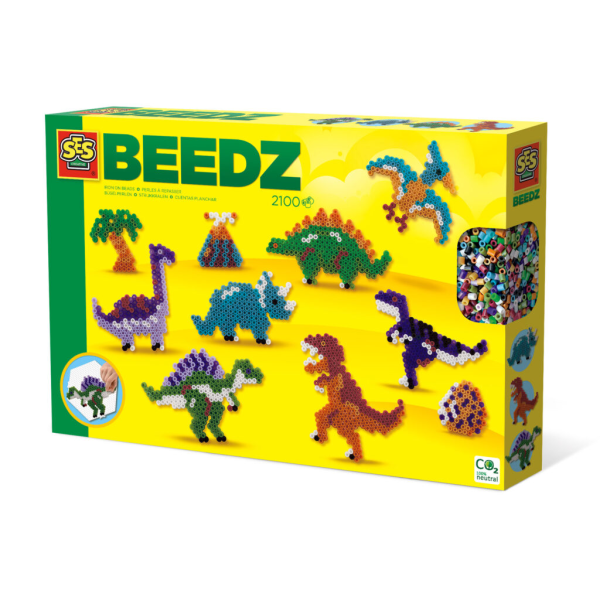 Iron on beads - Dino world