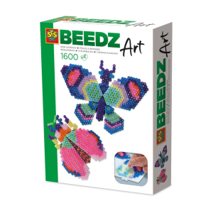Beedz Art - Butterfly and beetle