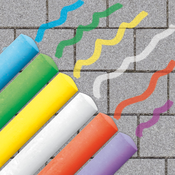 Playground chalk 6 pack - Image 3