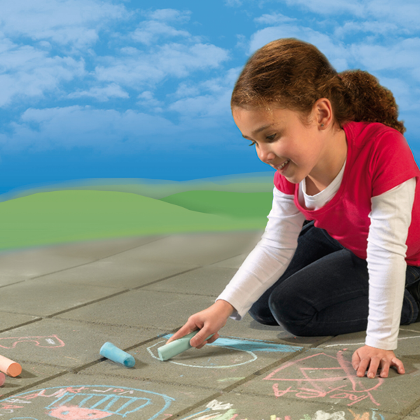 Playground chalk 6 pack - Image 4