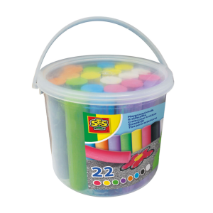 Playground chalk 22pcs bucket