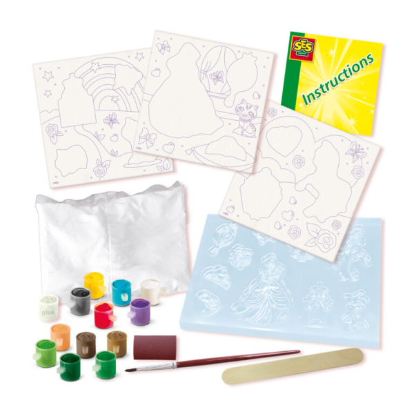 Casting and painting - Canvases to paint princesses 3x - Image 6