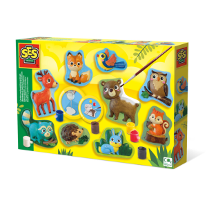 Casting and painting - Forest animals