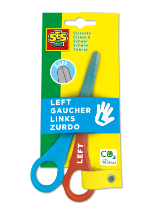 Left-handed scissors