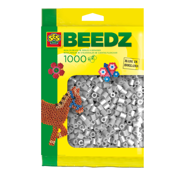 Iron on beads 1000 light blue