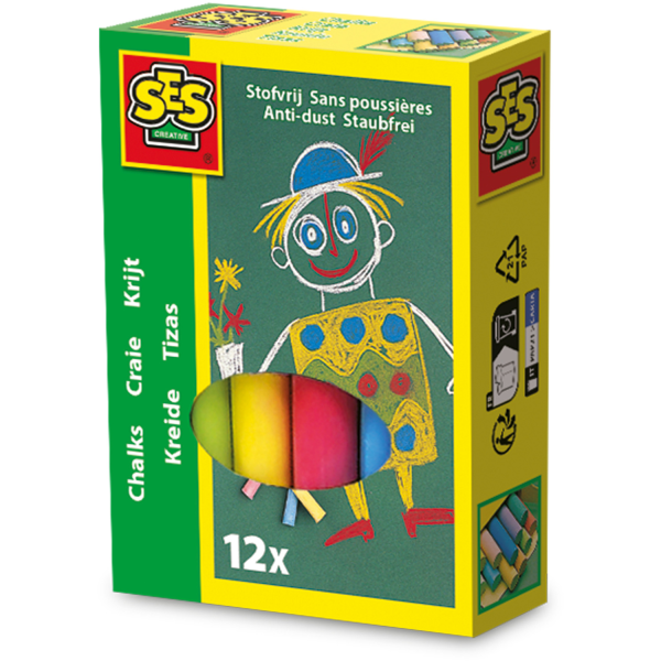 Chalks 12 colours