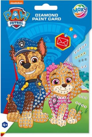 Paw Patrol Diamond Painting Card 