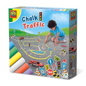 Playground Chalk Traffic