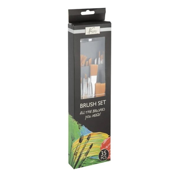 Brush set, 35 pcs