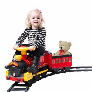 Rollplay Steam Train 6V Ride-On with Track