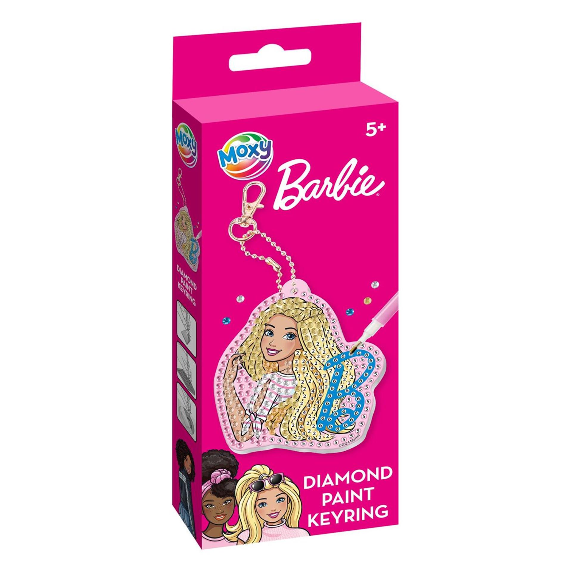 Barbie Diamond Painting Keyring Kit