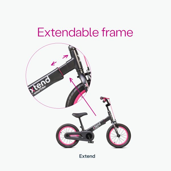 SmarTrike Xtend Bike - Pink - Image 6