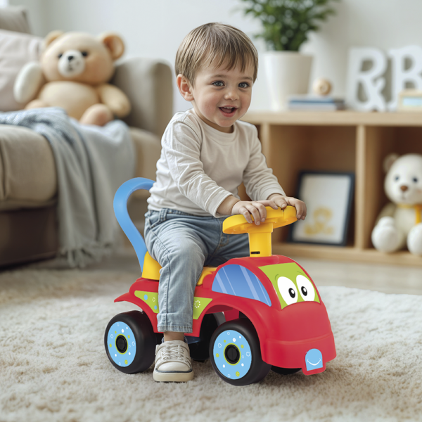 Dolu Foot to Floor Car - Red - Image 4