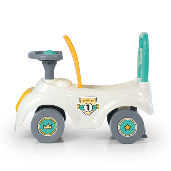 Dolu Sit 'n' Ride Car - White - Image 4
