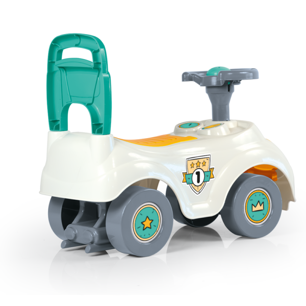 Dolu Sit 'n' Ride Car - White - Image 5