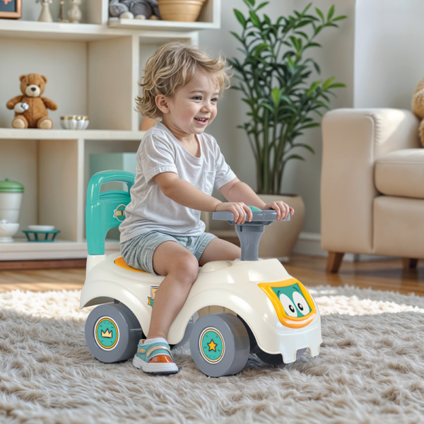Dolu Sit 'n' Ride Car - White - Image 8