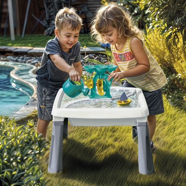 Dolu Sand and Water Creativity Table - White - Image 6