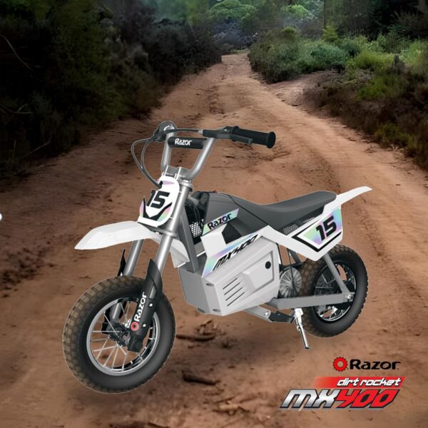 Razor Dirt Rocket MX400 24 Volt - White - Image 7