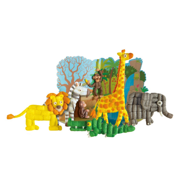 PlayMais Eco Play World Jungle - 900 Classic Pieces - Image 4