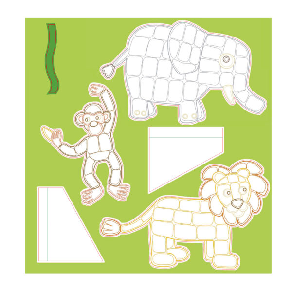 PlayMais Eco Play World Jungle - 900 Classic Pieces - Image 2