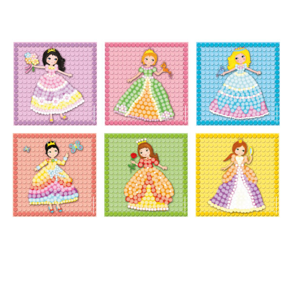 PlayMais Eco Play Mosaic Little Princess - 2,300 Mosaic Pieces - Image 2