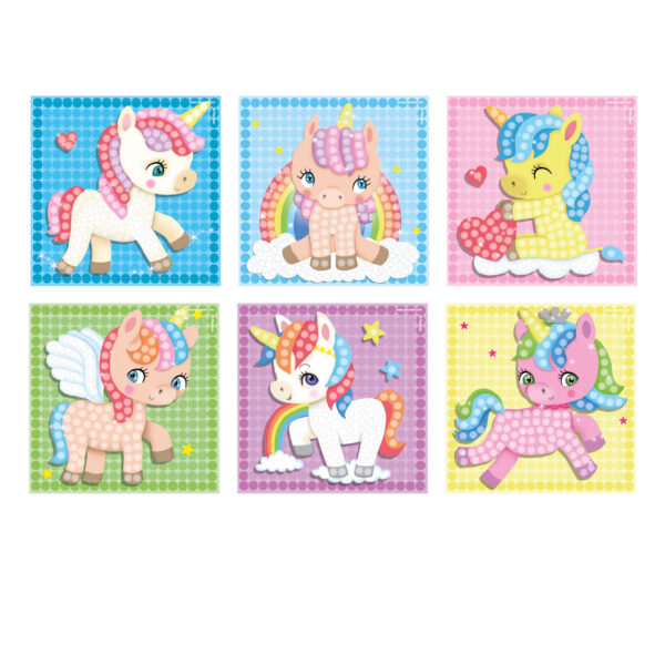 PlayMais Eco Play Mosaic Little Unicorn - 2,300 Mosaic Pieces - Image 2