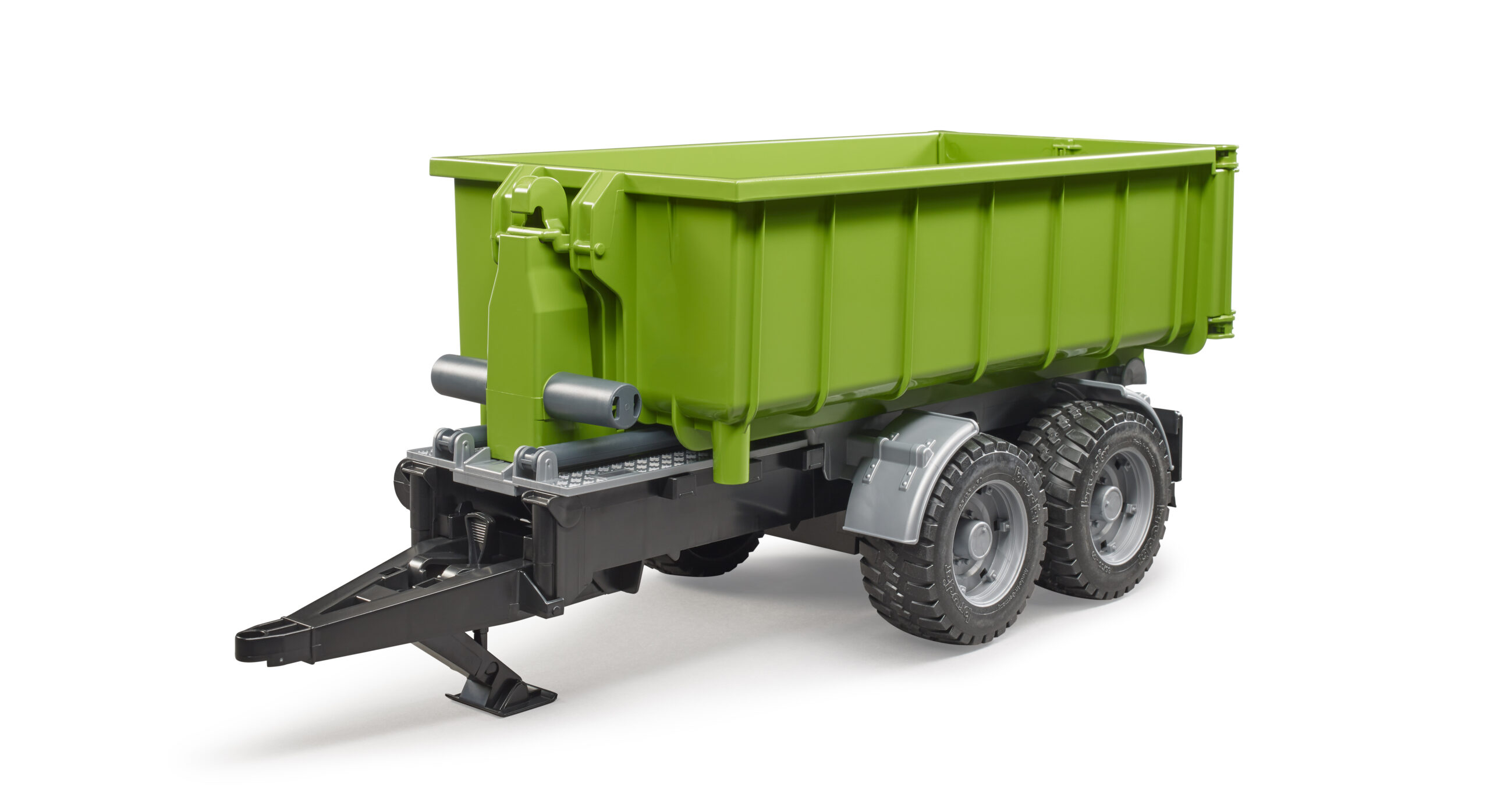 Roll-Off-Container trailer for tractors
