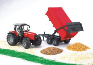 Massey Ferguson 7480 Tractor with Tipping Trailer Toy