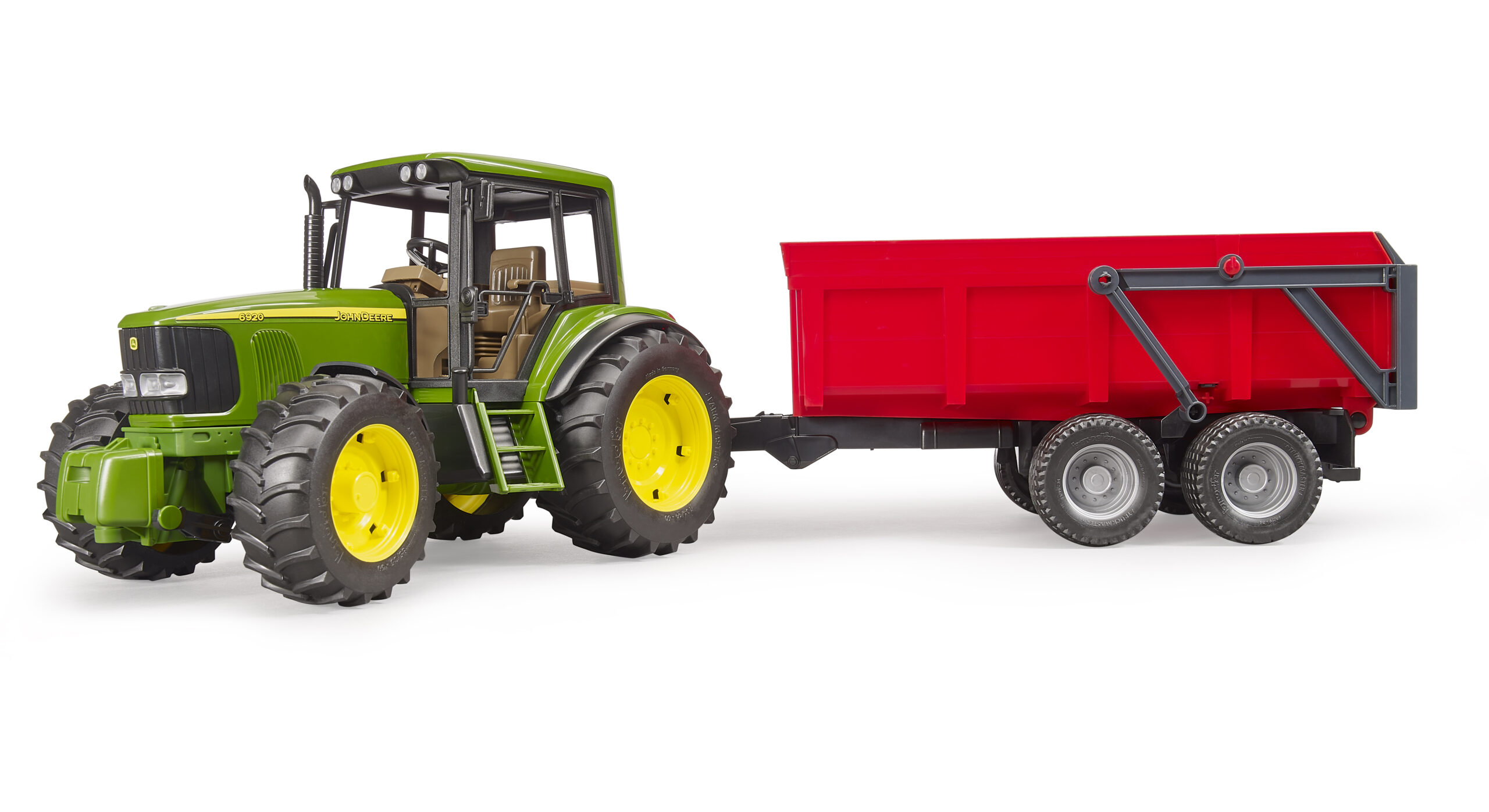 John Deere 6920 Tractor with Tipping Trailer Toy - Image 6