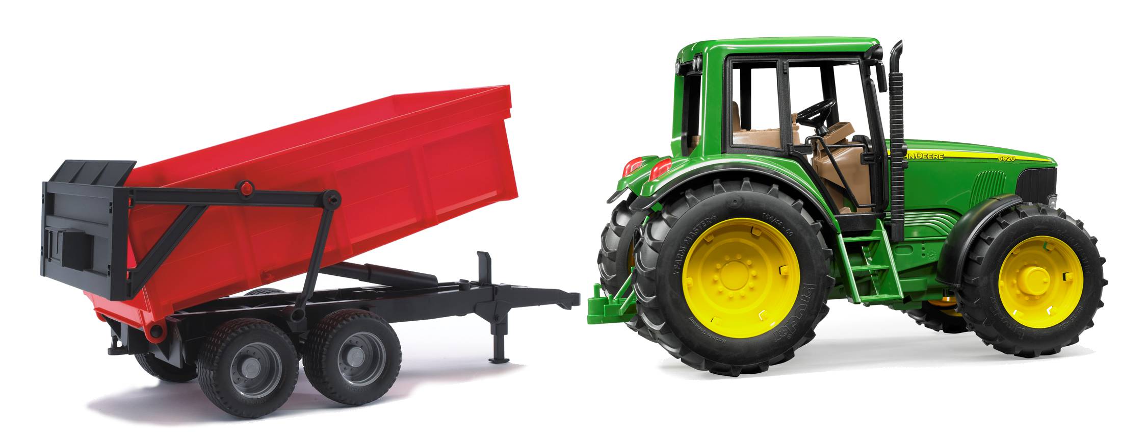 John Deere 6920 Tractor with Tipping Trailer Toy - Image 7