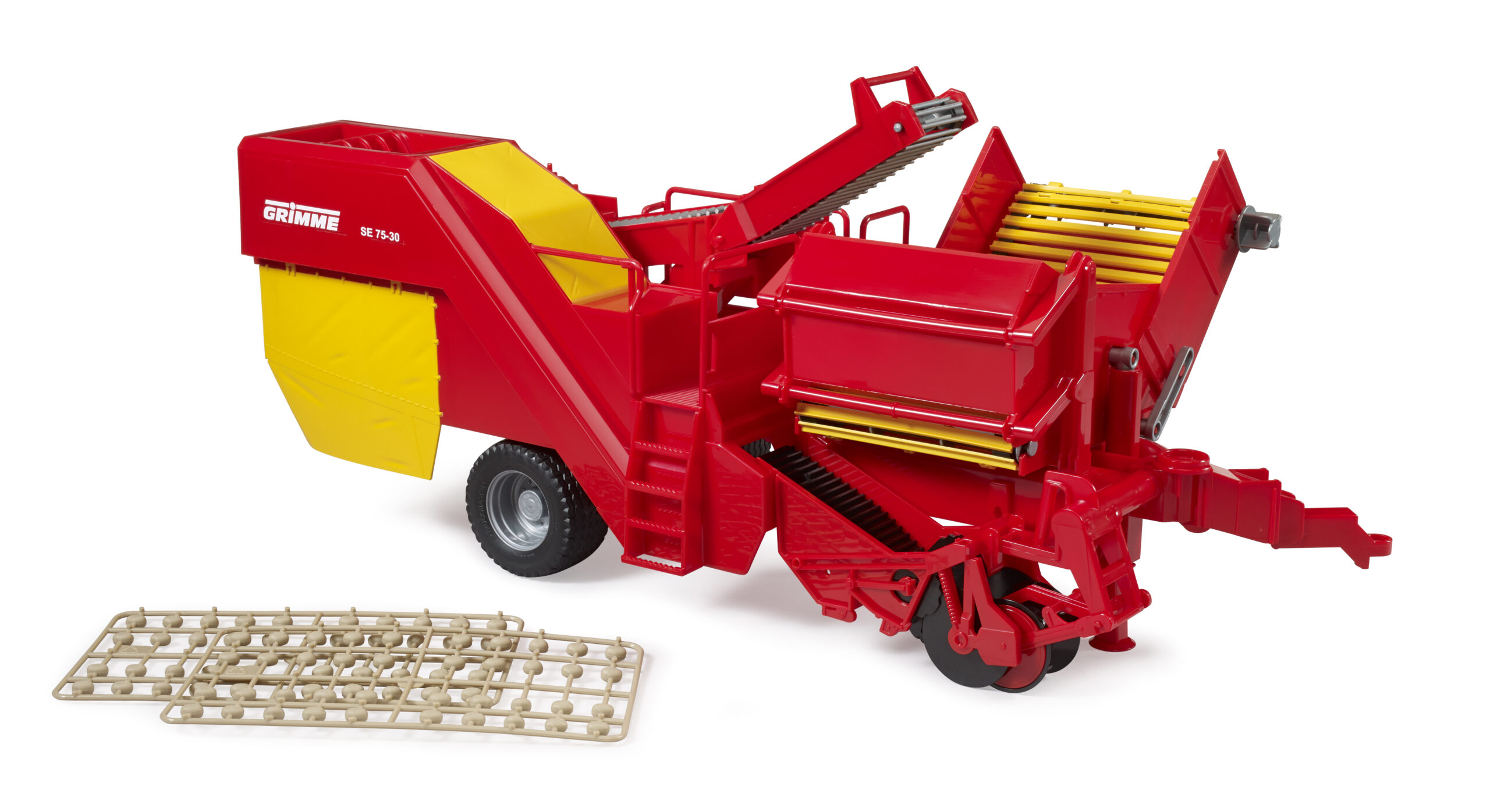 Grimme SE 75-30 potato digger with potatoes-imitations - Image 6