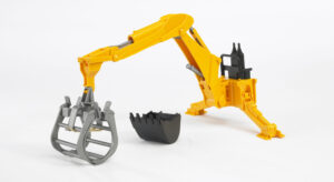 Accessories: Rear hydraulic arm with grab