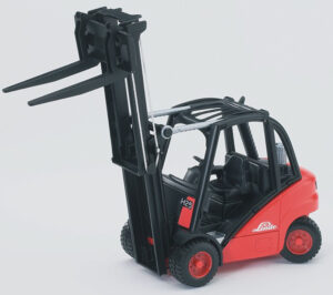 Linde H30D Forklift Truck Toy with Pallets