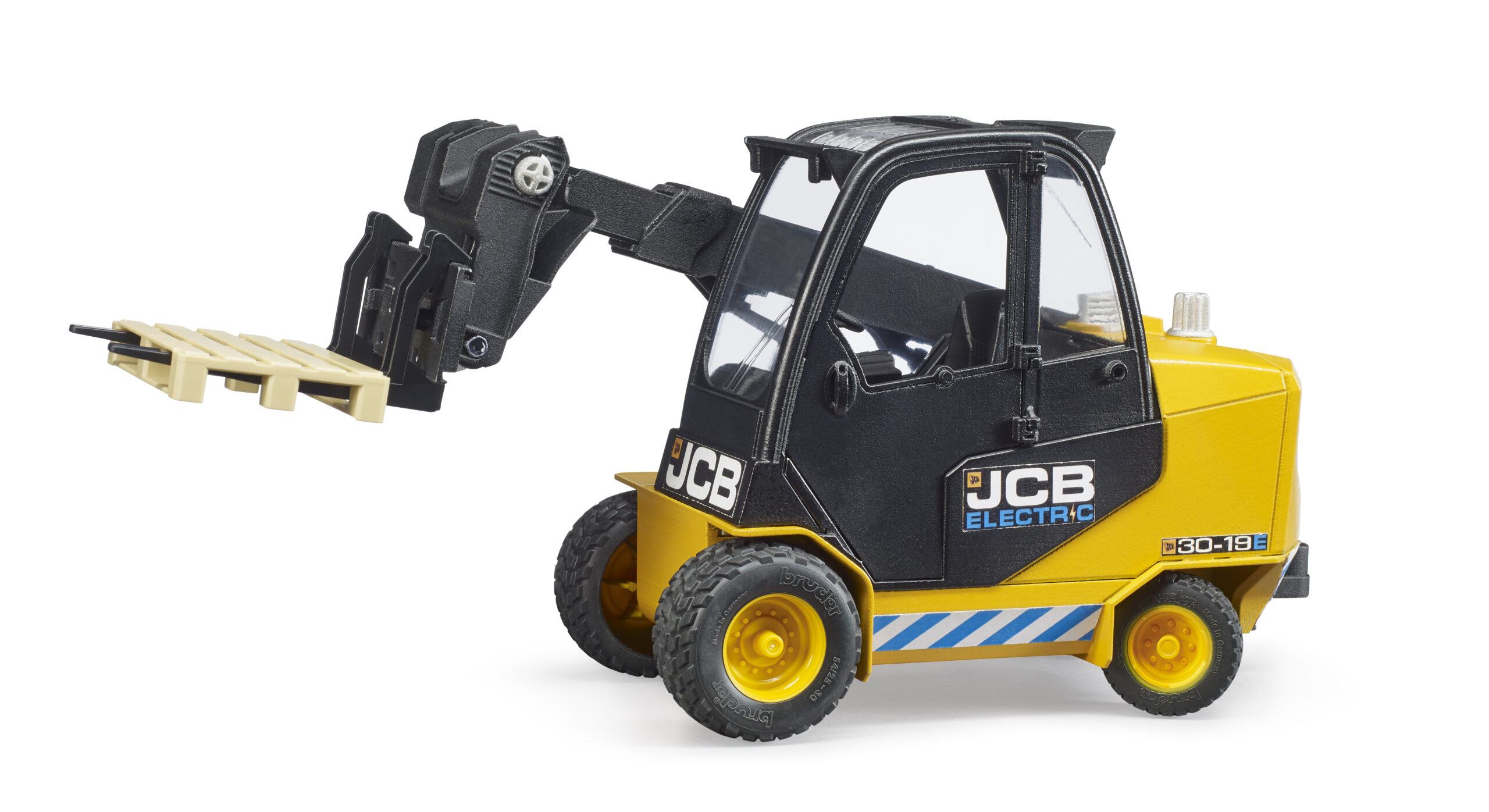 JCB Teletruk Forklift Toy with Pallet