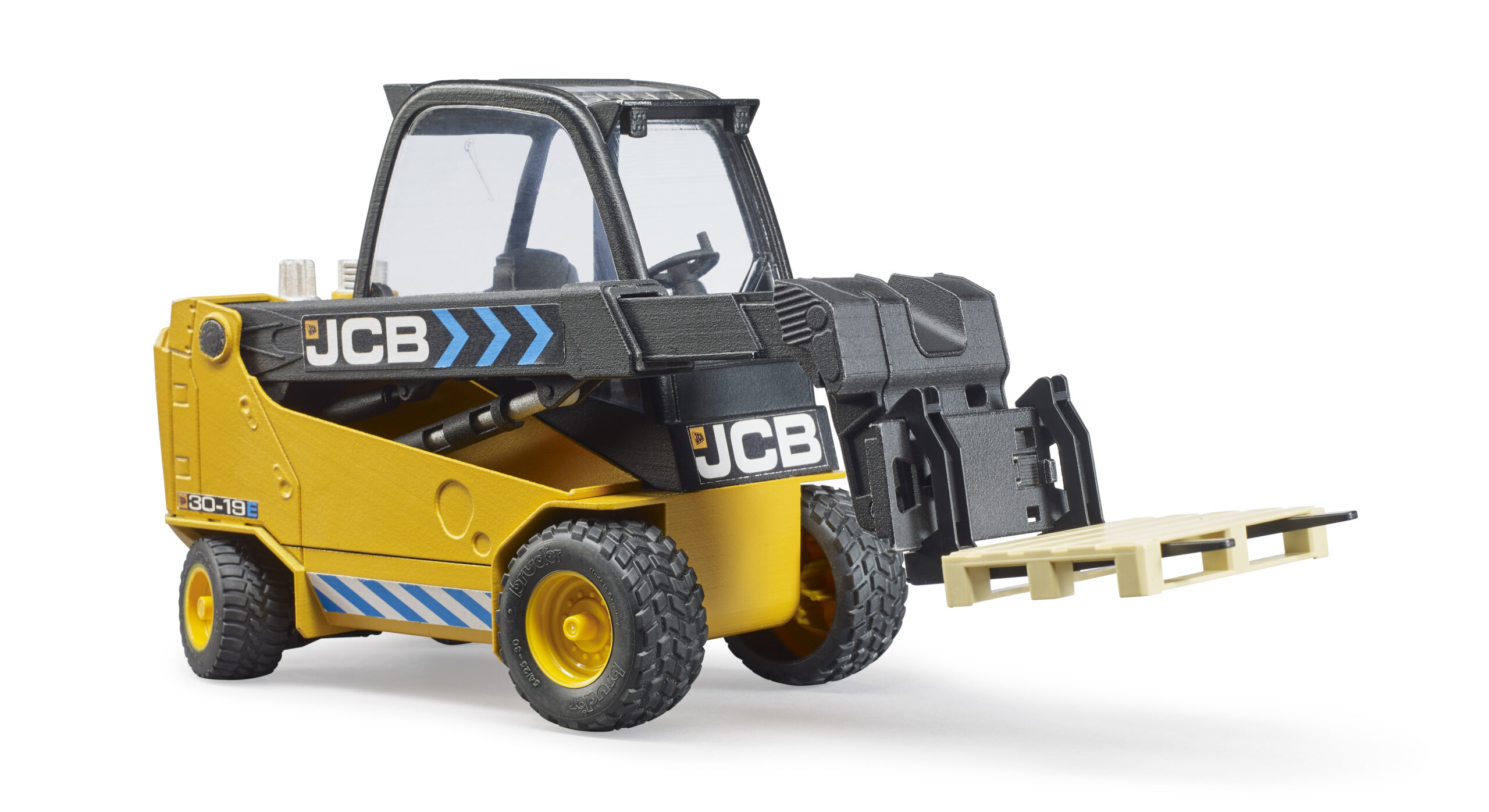 JCB Teletruk Forklift Toy with Pallet - Image 5