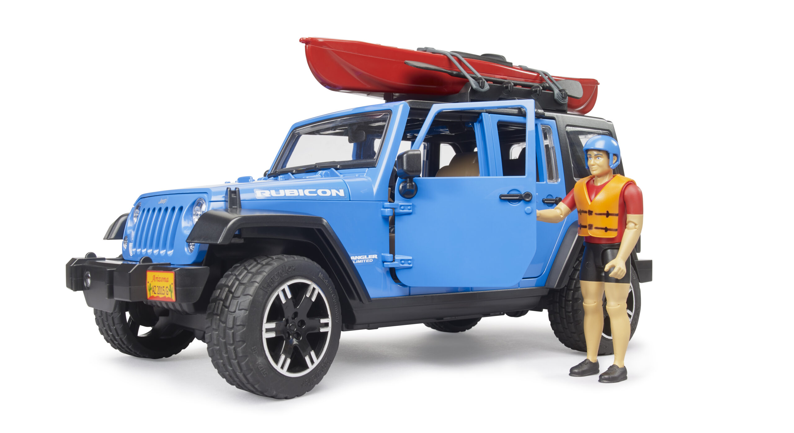 Jeep Wrangler Rubicon with Kayak and Figure Toy - Image 7