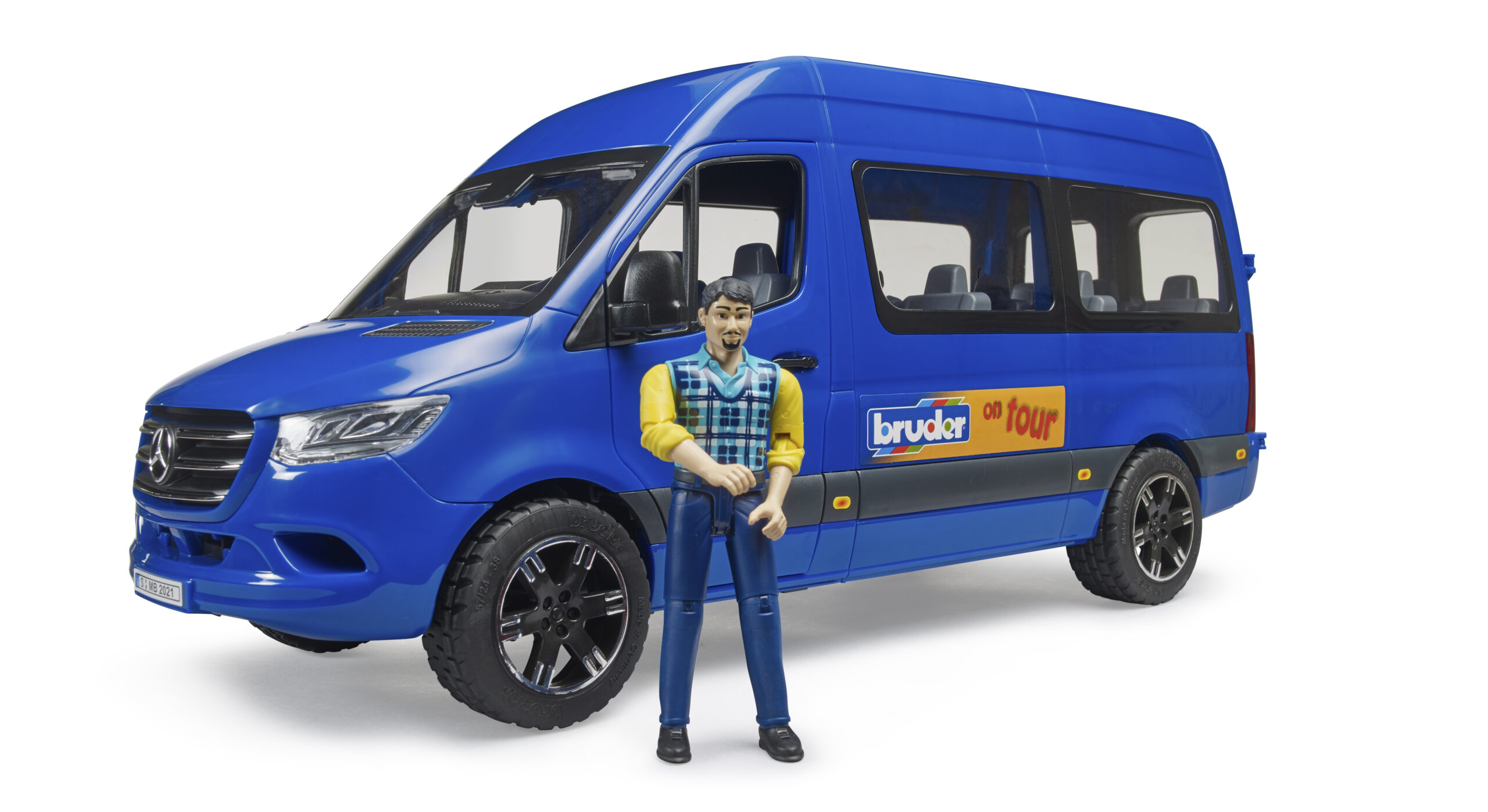 MB Sprinter Transfer Bus with Driver Toy - Image 7